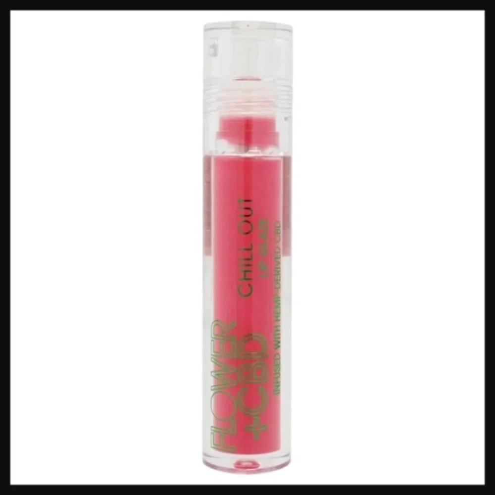 Flower Beauty 2 CBD Chill Out Lip Glaze Lets Roll & Unwind Lip Gloss NEW